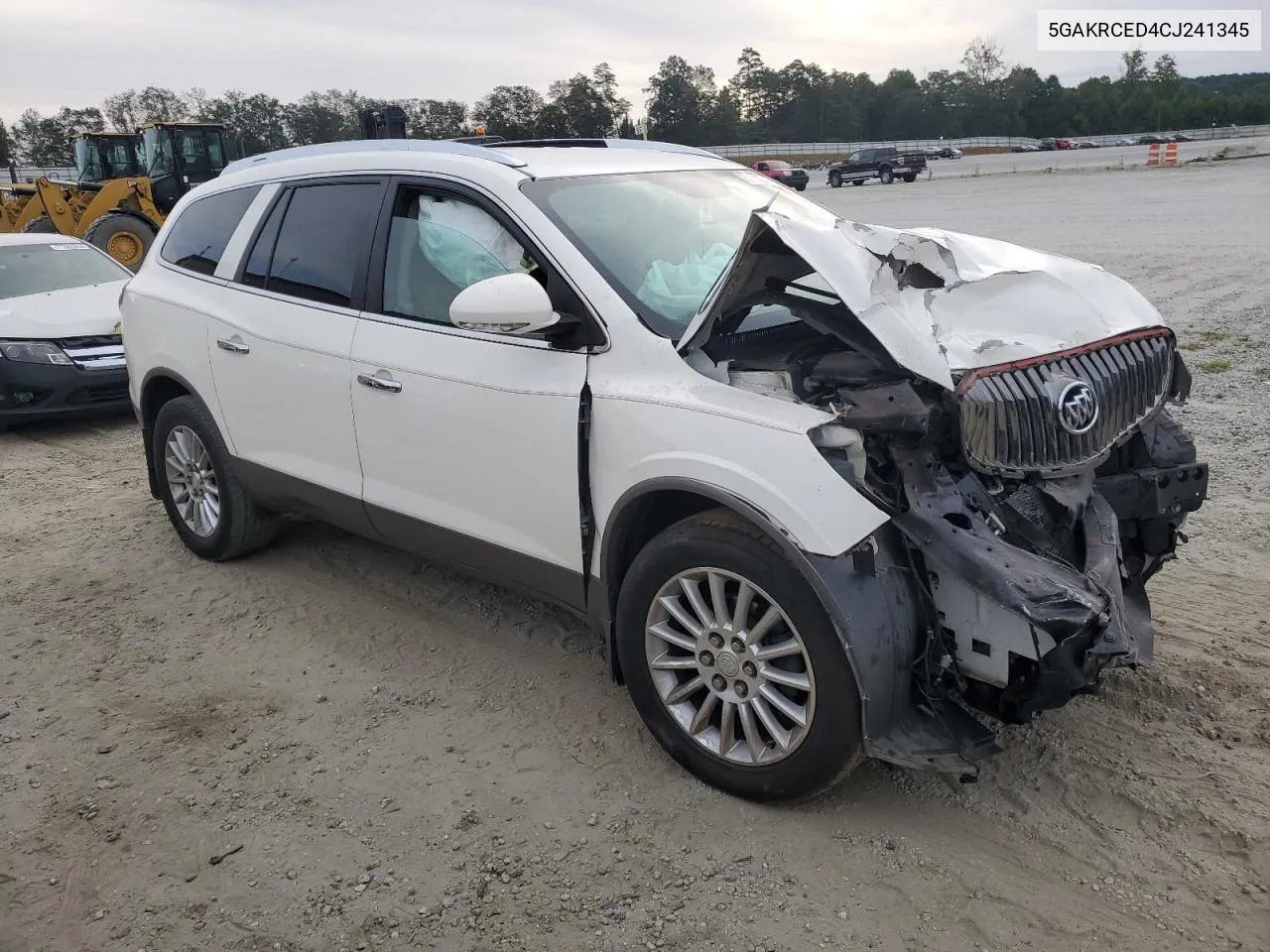 2012 Buick Enclave VIN: 5GAKRCED4CJ241345 Lot: 71092714