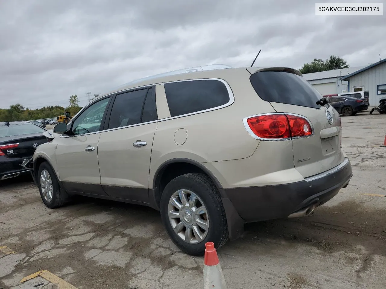 2012 Buick Enclave VIN: 5GAKVCED3CJ202175 Lot: 71237184