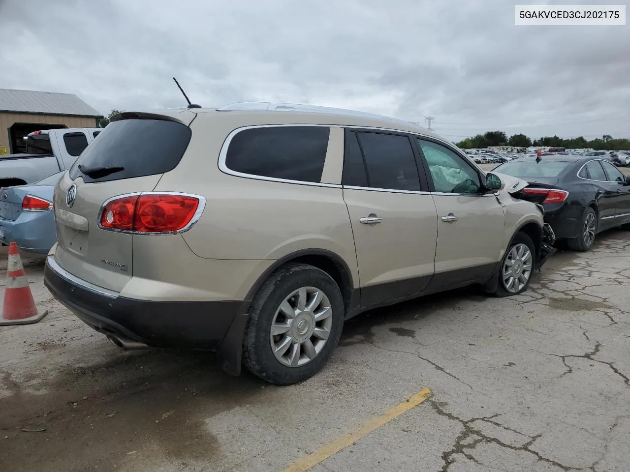 2012 Buick Enclave VIN: 5GAKVCED3CJ202175 Lot: 71237184