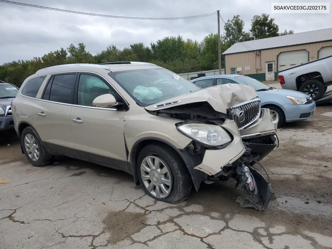 2012 Buick Enclave VIN: 5GAKVCED3CJ202175 Lot: 71237184