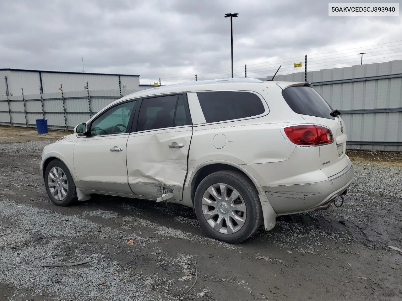 2012 Buick Enclave VIN: 5GAKVCED5CJ393940 Lot: 71601954