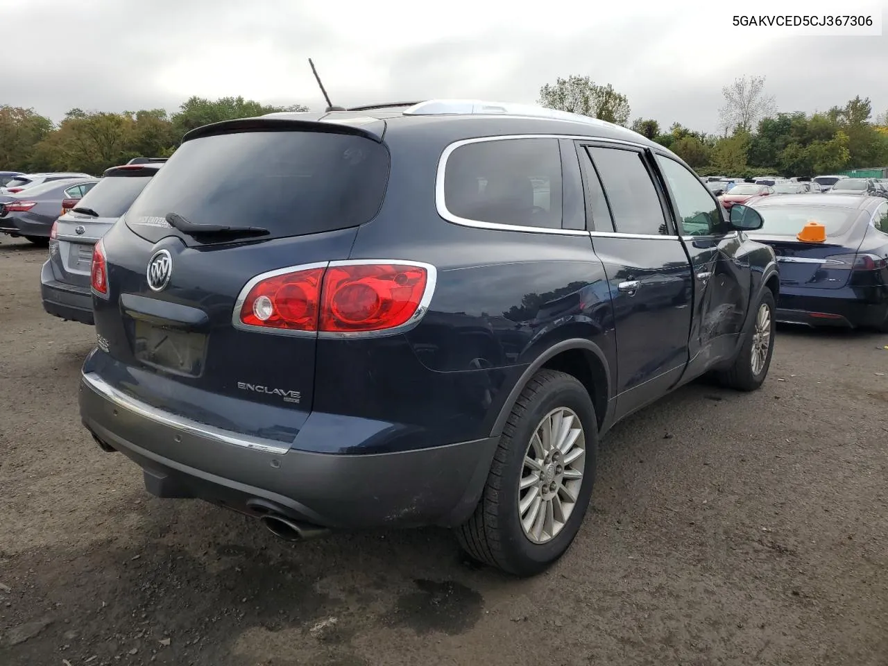 2012 Buick Enclave VIN: 5GAKVCED5CJ367306 Lot: 71604934