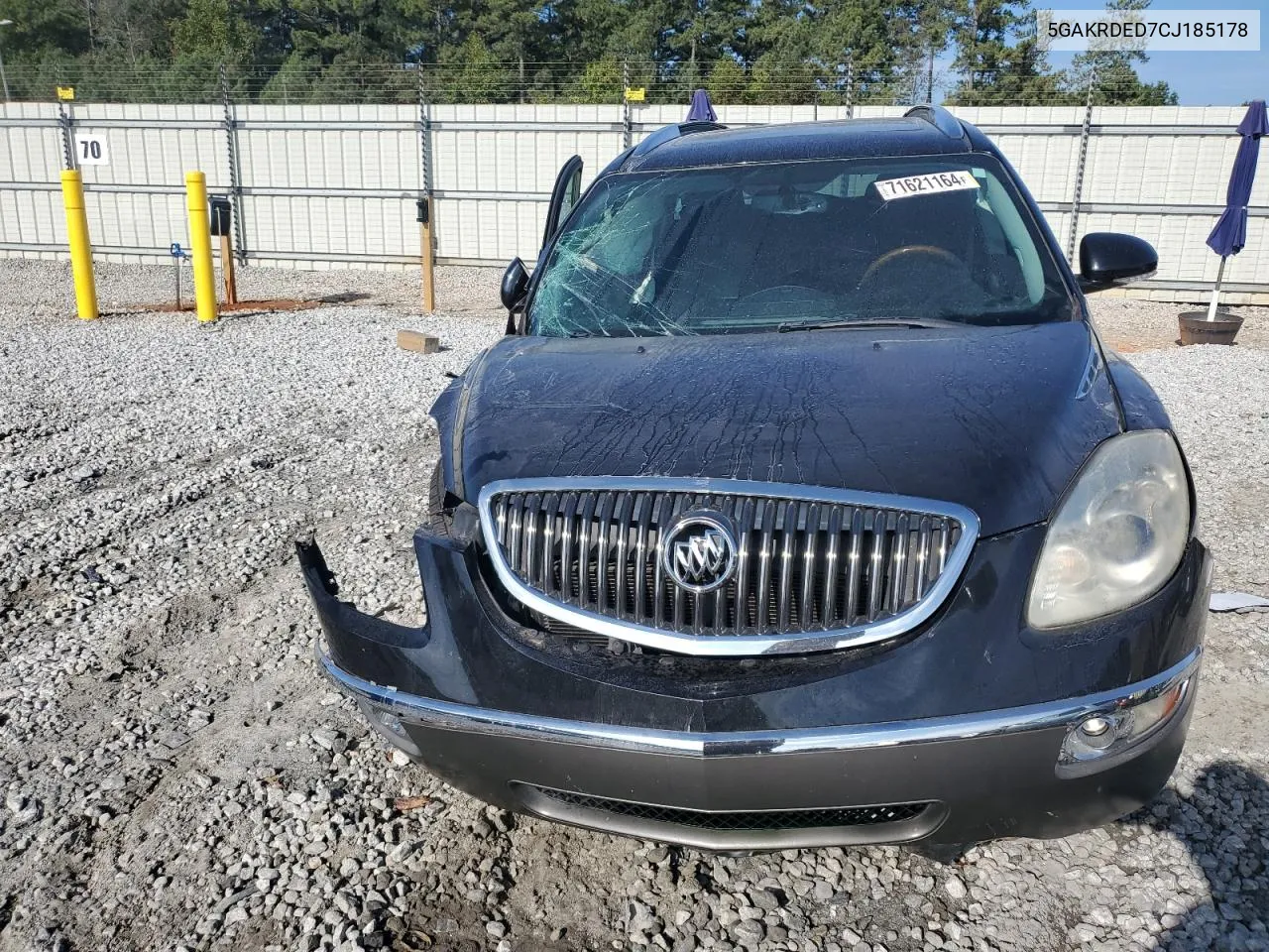 2012 Buick Enclave VIN: 5GAKRDED7CJ185178 Lot: 71621164