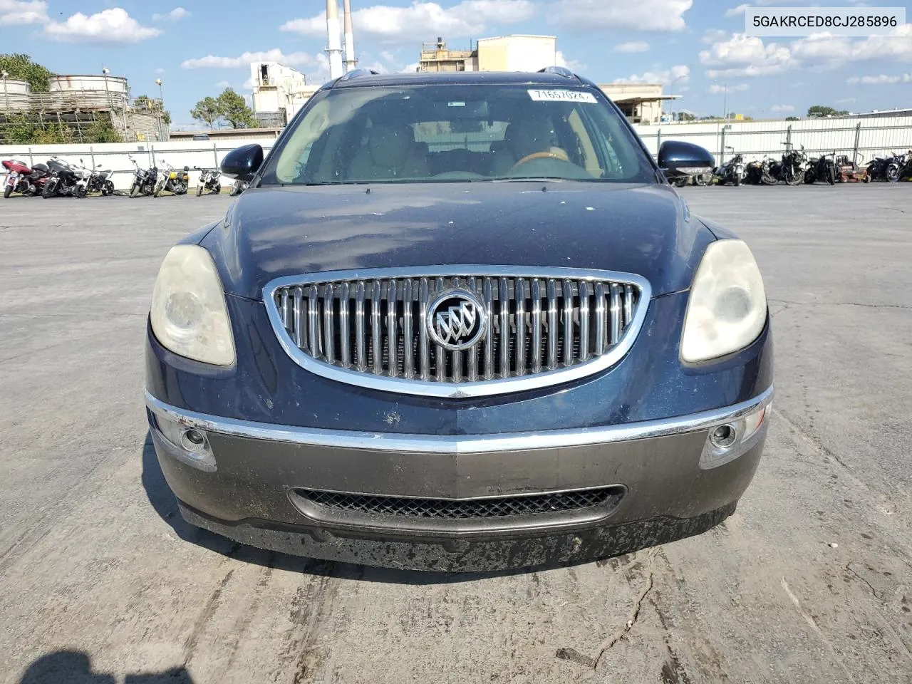 2012 Buick Enclave VIN: 5GAKRCED8CJ285896 Lot: 71657024