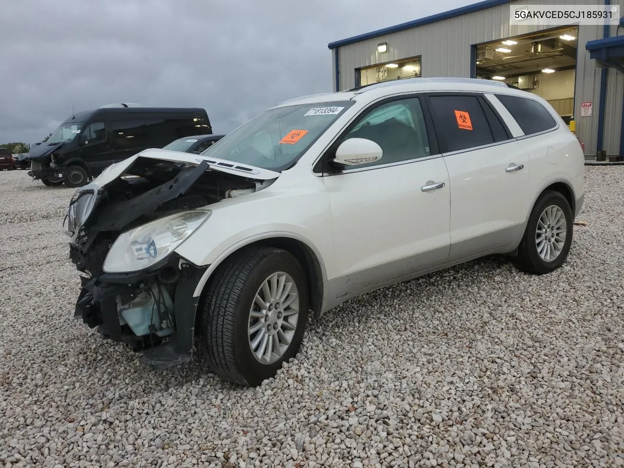 2012 Buick Enclave VIN: 5GAKVCED5CJ185931 Lot: 71813394