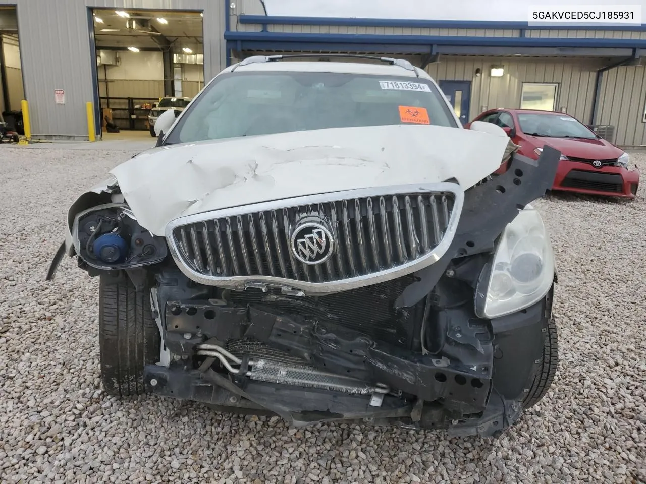 2012 Buick Enclave VIN: 5GAKVCED5CJ185931 Lot: 71813394