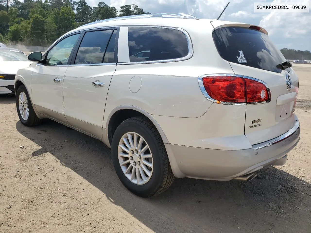 2012 Buick Enclave VIN: 5GAKRCED8CJ109639 Lot: 72159394