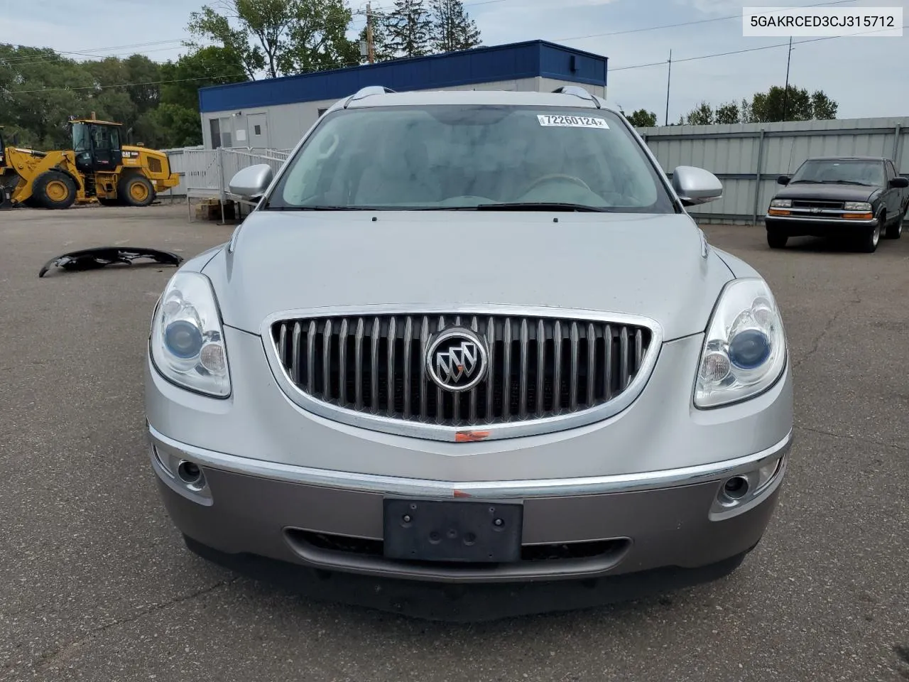 2012 Buick Enclave VIN: 5GAKRCED3CJ315712 Lot: 72260124