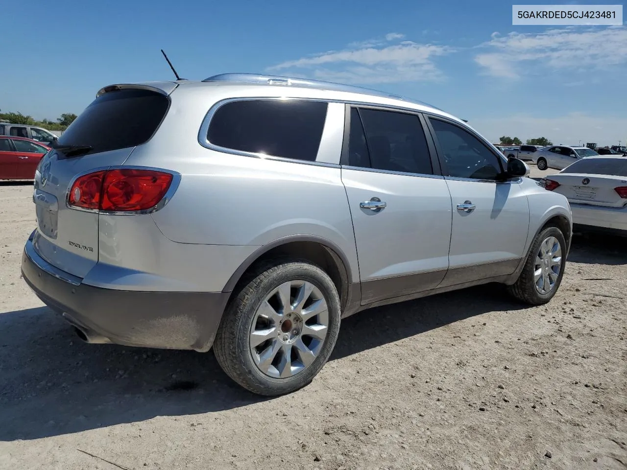 2012 Buick Enclave VIN: 5GAKRDED5CJ423481 Lot: 72701684