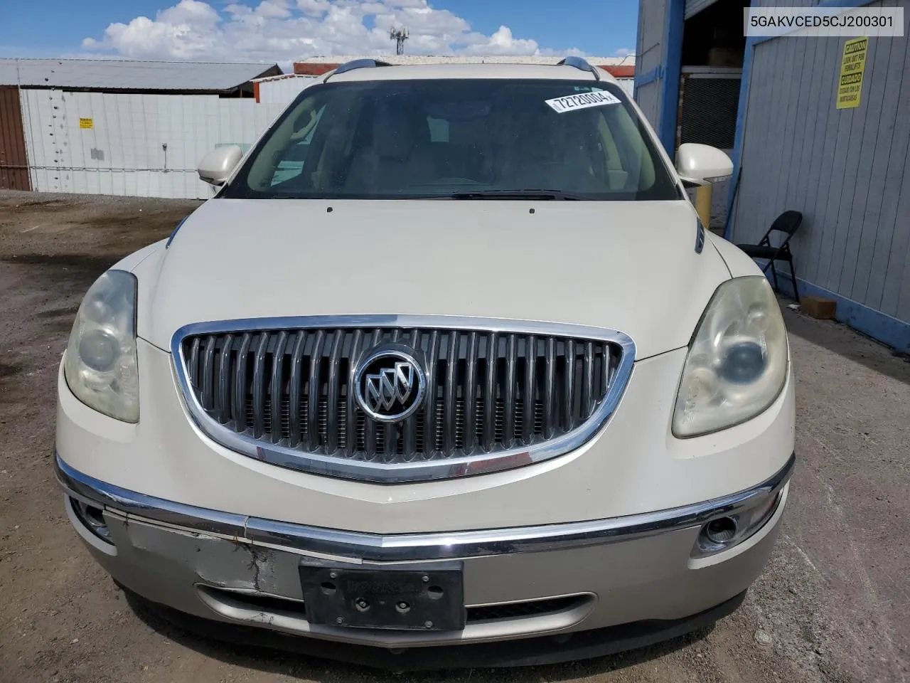 5GAKVCED5CJ200301 2012 Buick Enclave