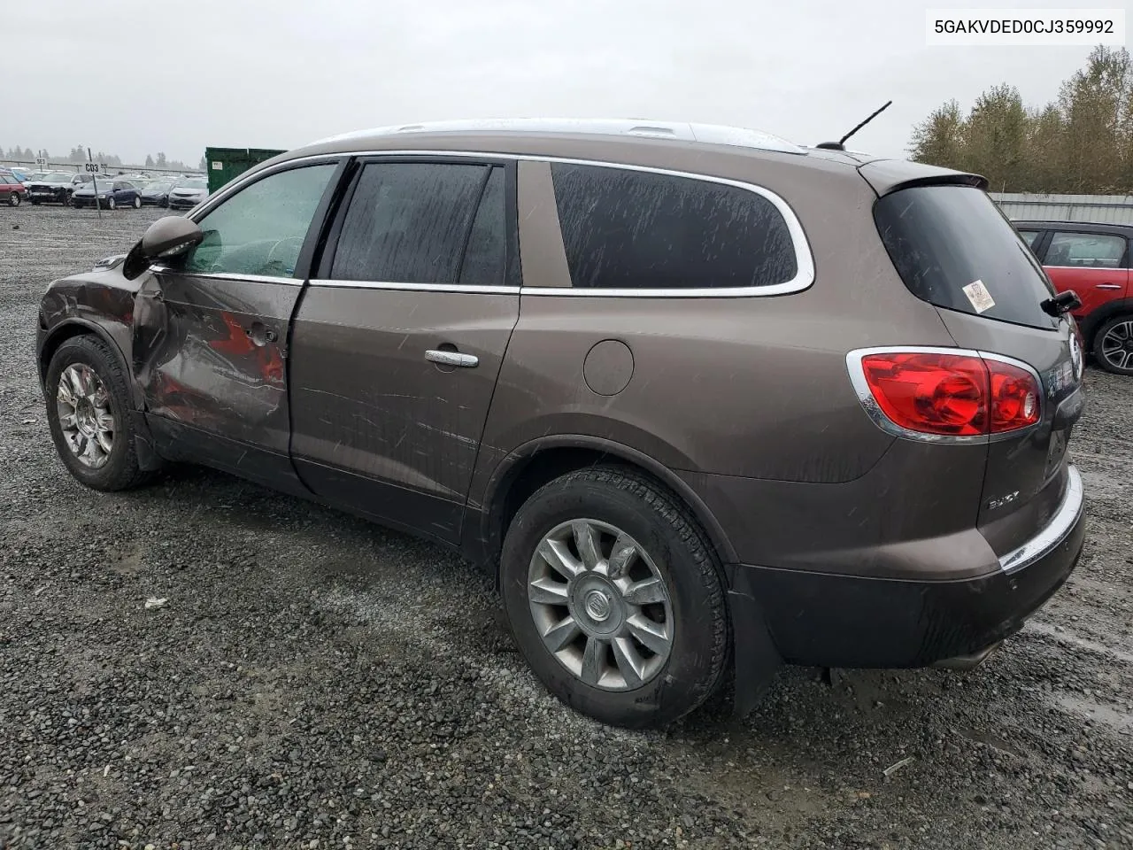 2012 Buick Enclave VIN: 5GAKVDED0CJ359992 Lot: 73039714