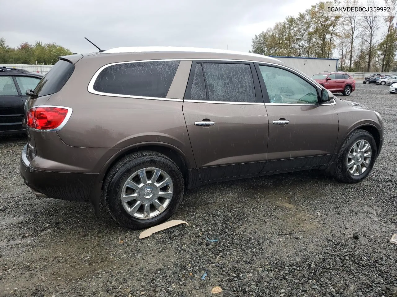 2012 Buick Enclave VIN: 5GAKVDED0CJ359992 Lot: 73039714