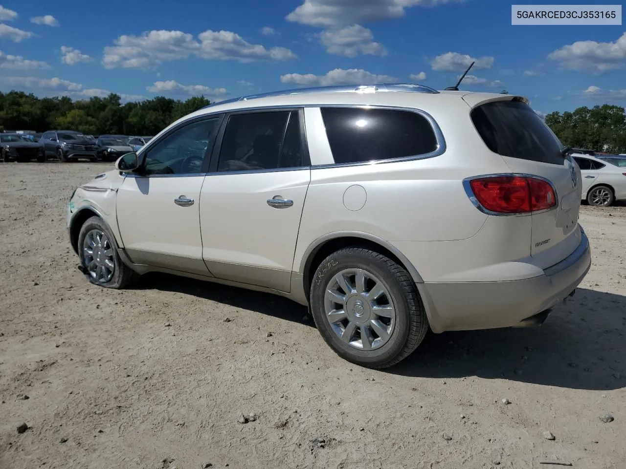 2012 Buick Enclave VIN: 5GAKRCED3CJ353165 Lot: 73161034