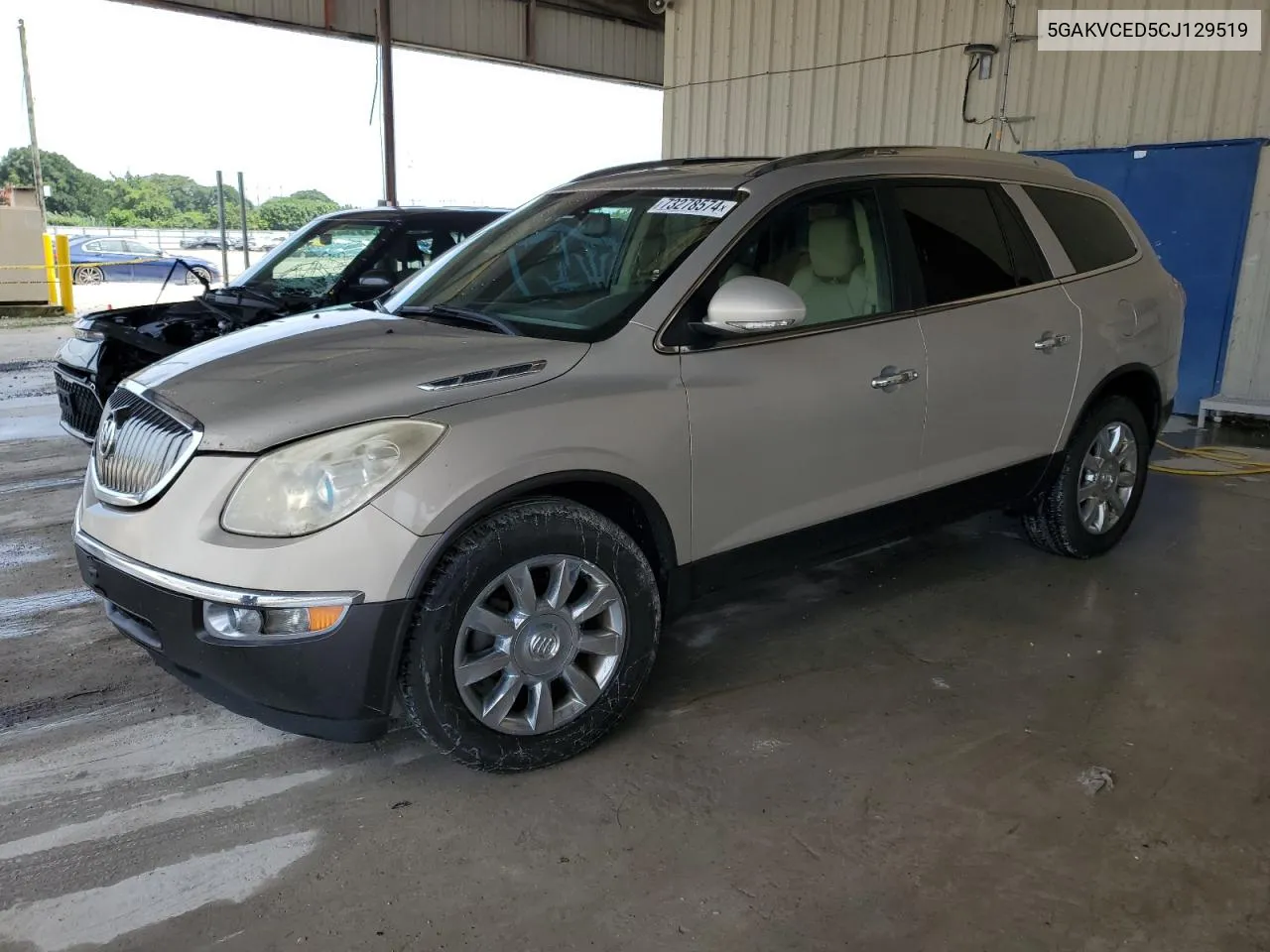 2012 Buick Enclave VIN: 5GAKVCED5CJ129519 Lot: 73278574