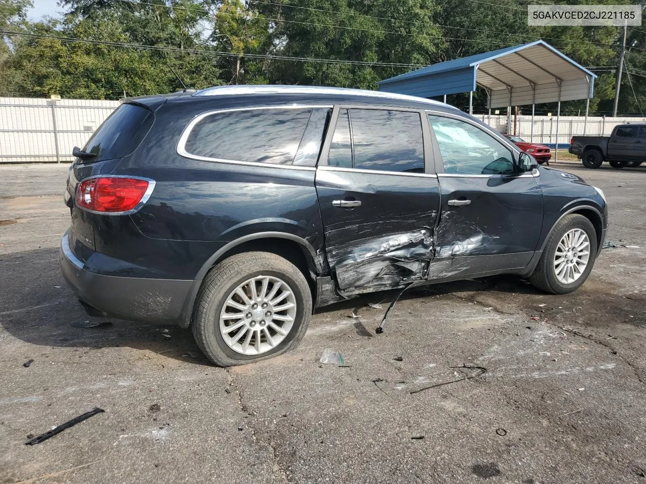 2012 Buick Enclave VIN: 5GAKVCED2CJ221185 Lot: 73428094