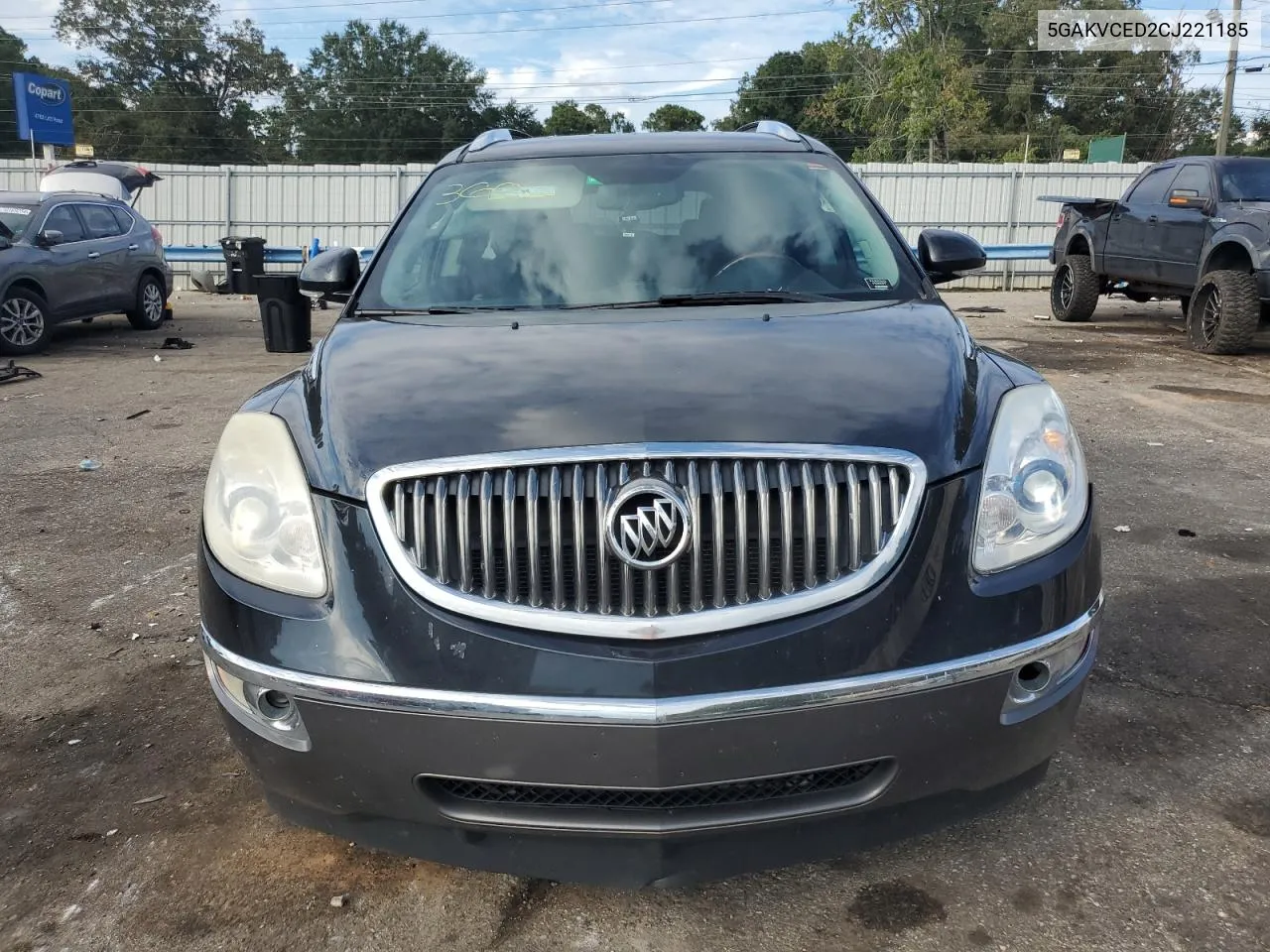 2012 Buick Enclave VIN: 5GAKVCED2CJ221185 Lot: 73428094