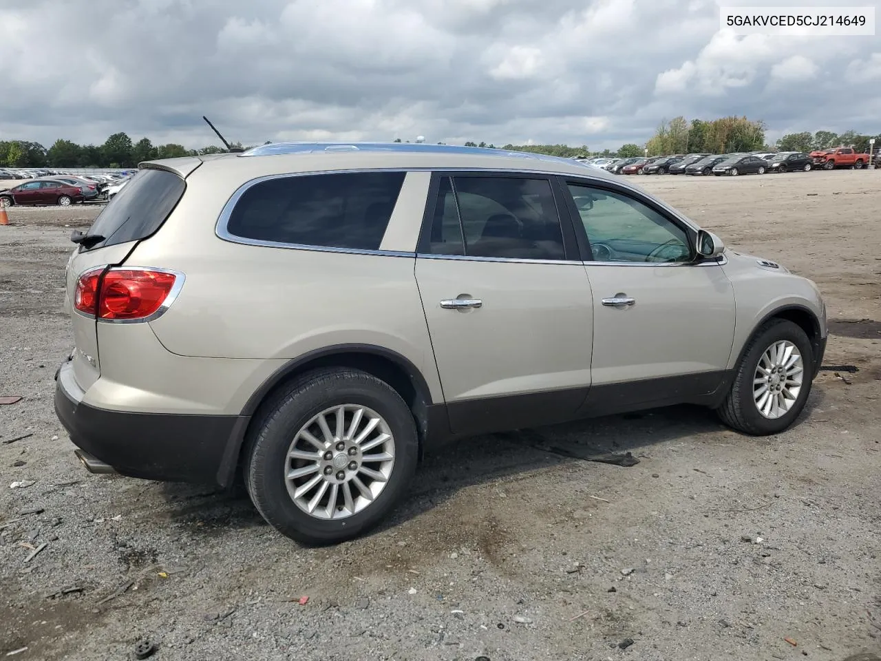 2012 Buick Enclave VIN: 5GAKVCED5CJ214649 Lot: 73483944