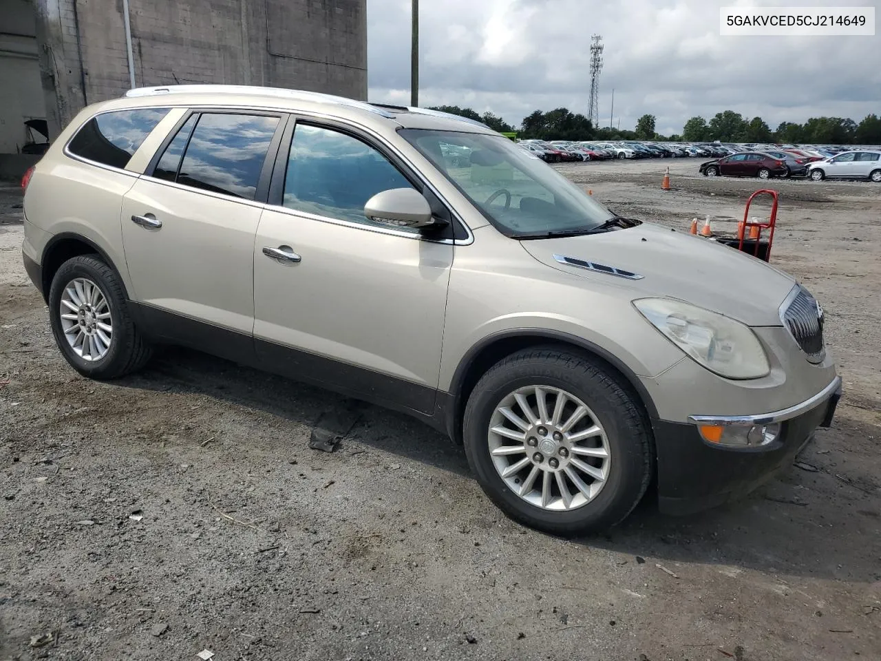 2012 Buick Enclave VIN: 5GAKVCED5CJ214649 Lot: 73483944