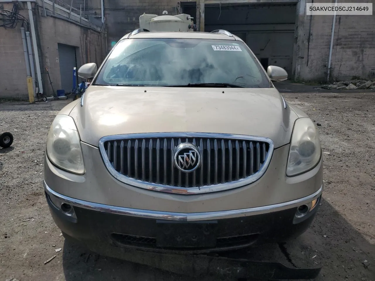 2012 Buick Enclave VIN: 5GAKVCED5CJ214649 Lot: 73483944