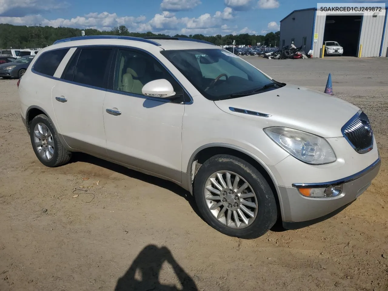 2012 Buick Enclave VIN: 5GAKRCED1CJ249872 Lot: 73536154