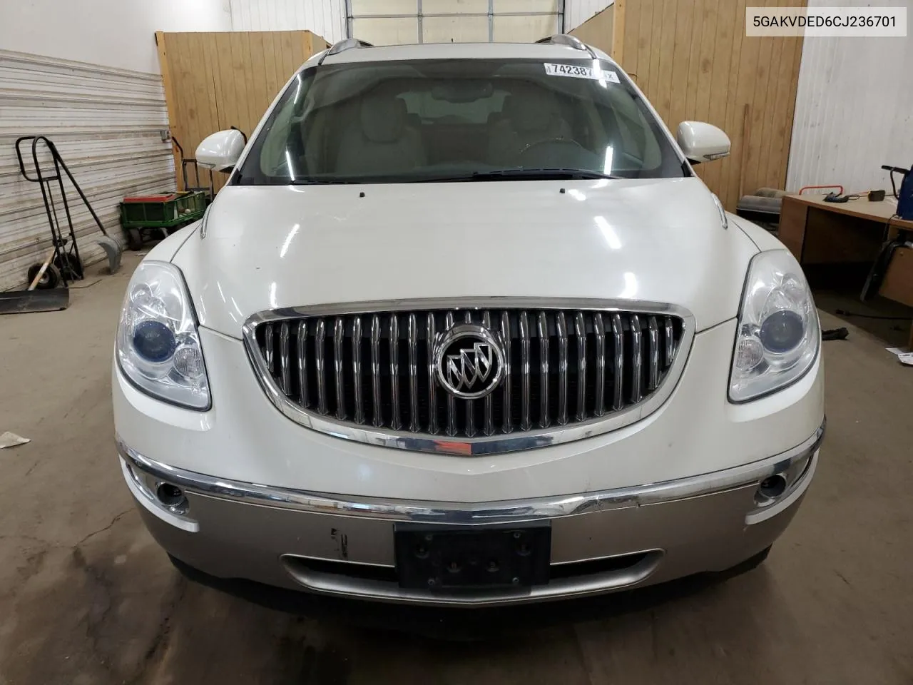 2012 Buick Enclave VIN: 5GAKVDED6CJ236701 Lot: 74238704