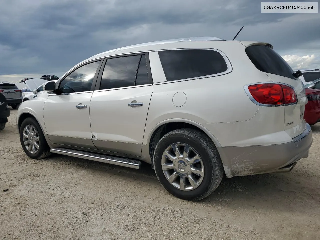 2012 Buick Enclave VIN: 5GAKRCED4CJ400560 Lot: 74330434