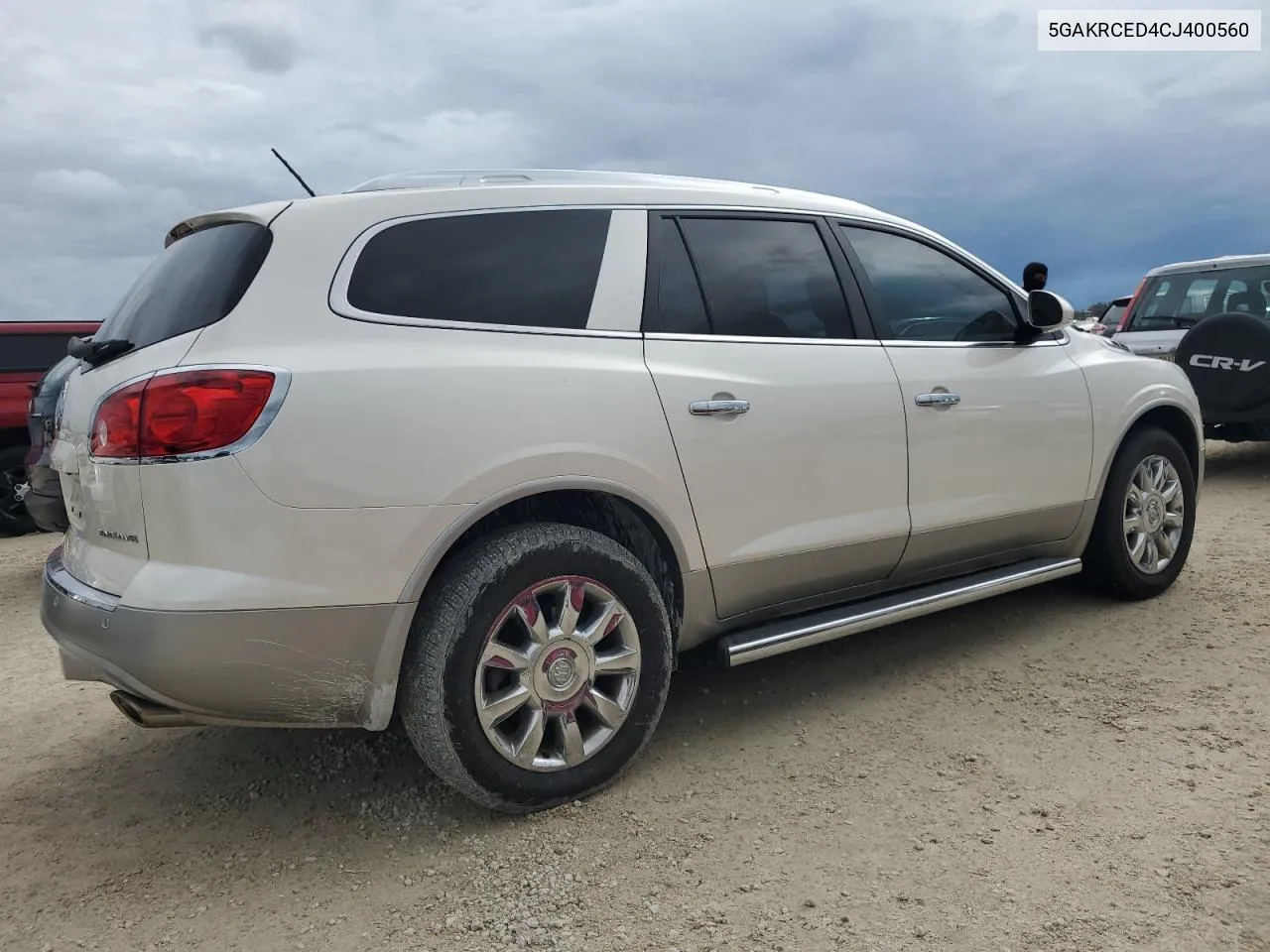 2012 Buick Enclave VIN: 5GAKRCED4CJ400560 Lot: 74330434