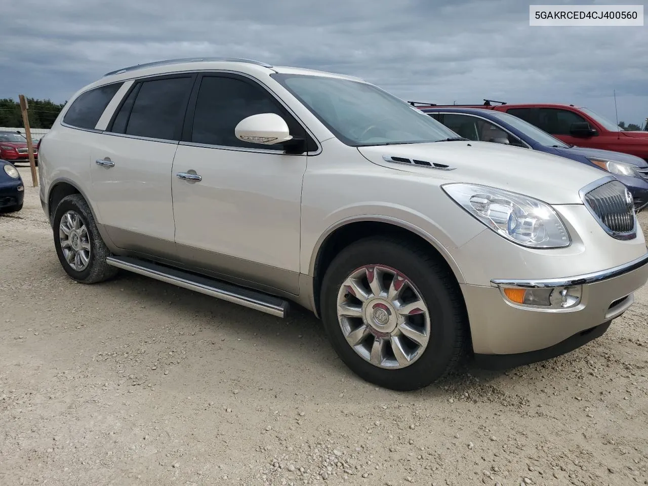 2012 Buick Enclave VIN: 5GAKRCED4CJ400560 Lot: 74330434