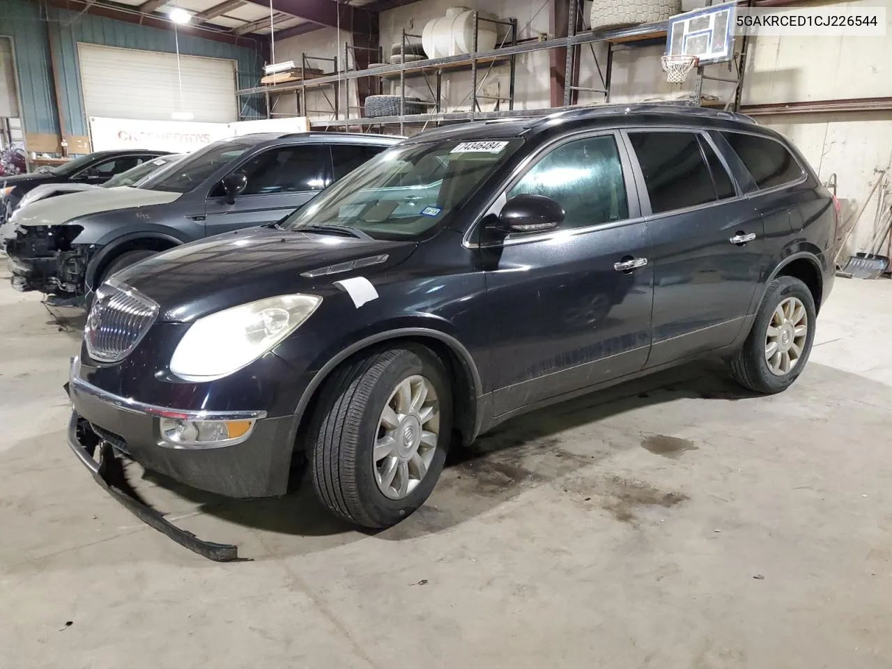 2012 Buick Enclave VIN: 5GAKRCED1CJ226544 Lot: 74346484