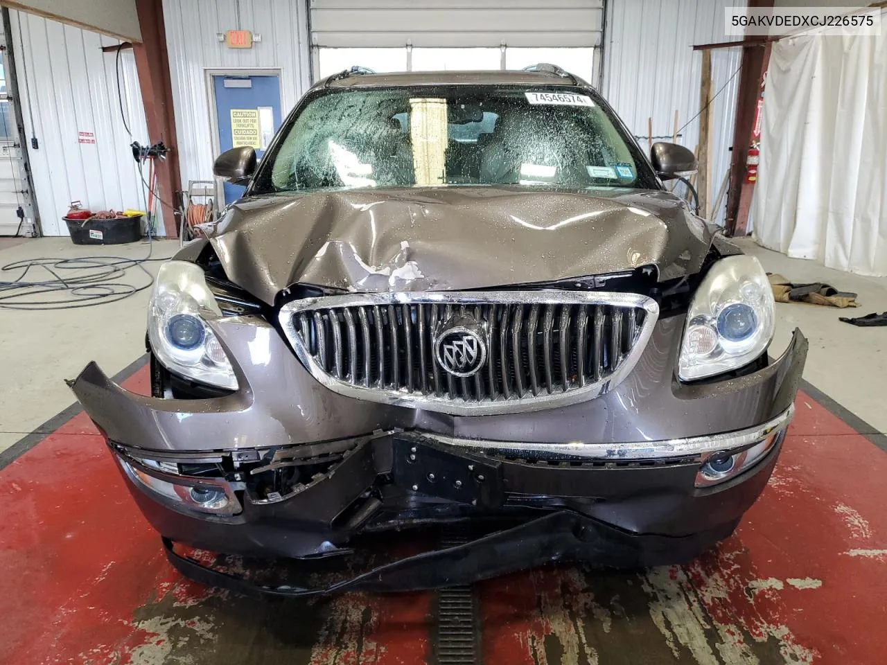 5GAKVDEDXCJ226575 2012 Buick Enclave