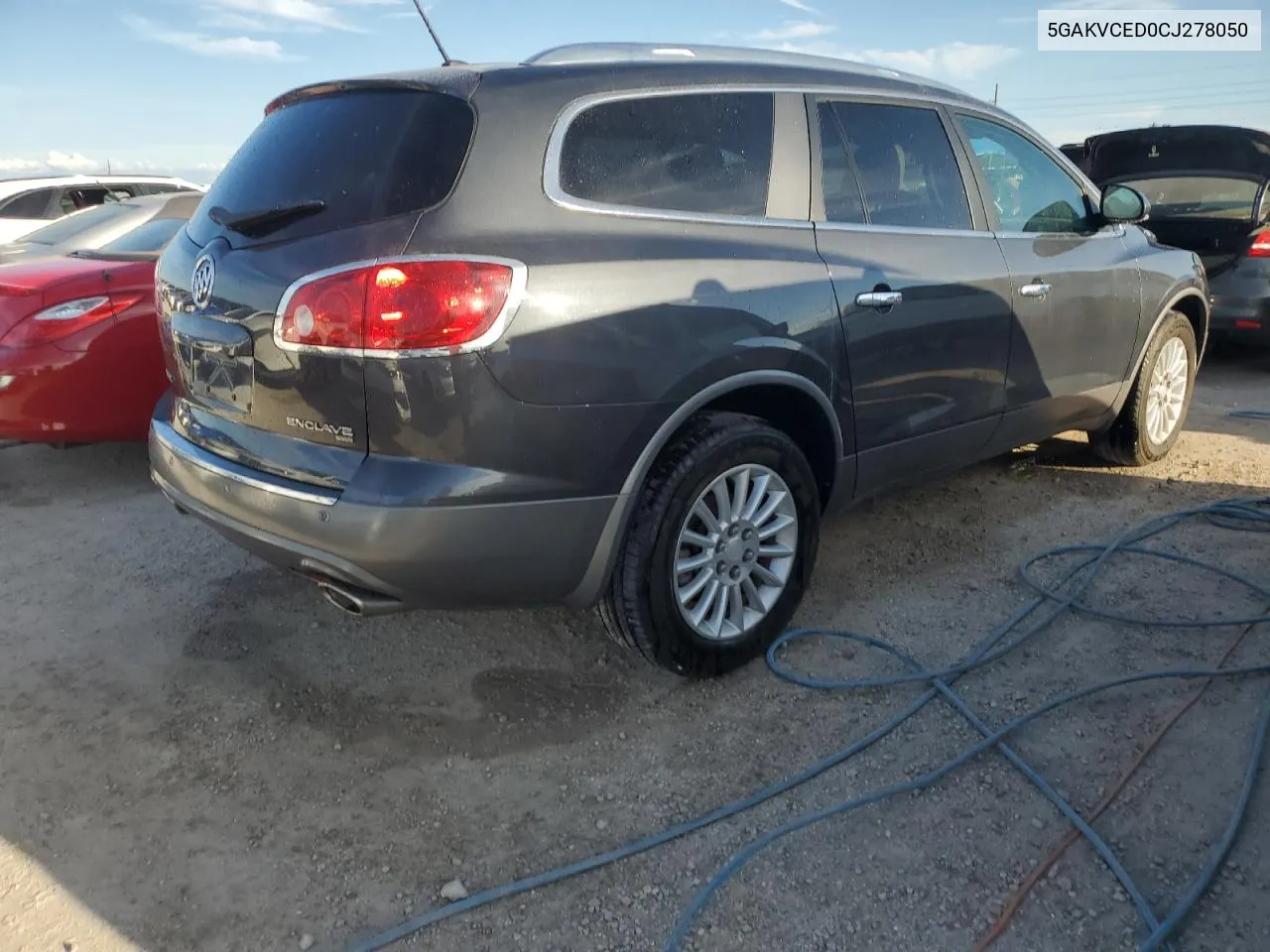 2012 Buick Enclave VIN: 5GAKVCED0CJ278050 Lot: 74551204