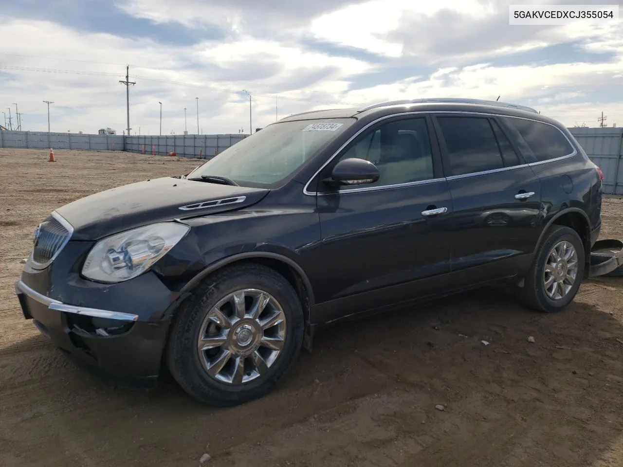 2012 Buick Enclave VIN: 5GAKVCEDXCJ355054 Lot: 74578734