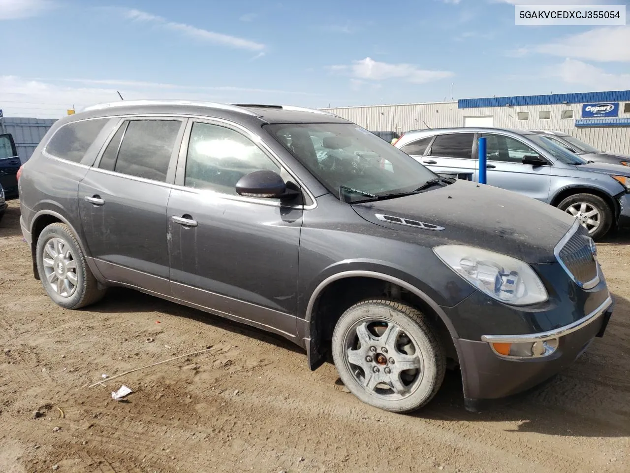 2012 Buick Enclave VIN: 5GAKVCEDXCJ355054 Lot: 74578734