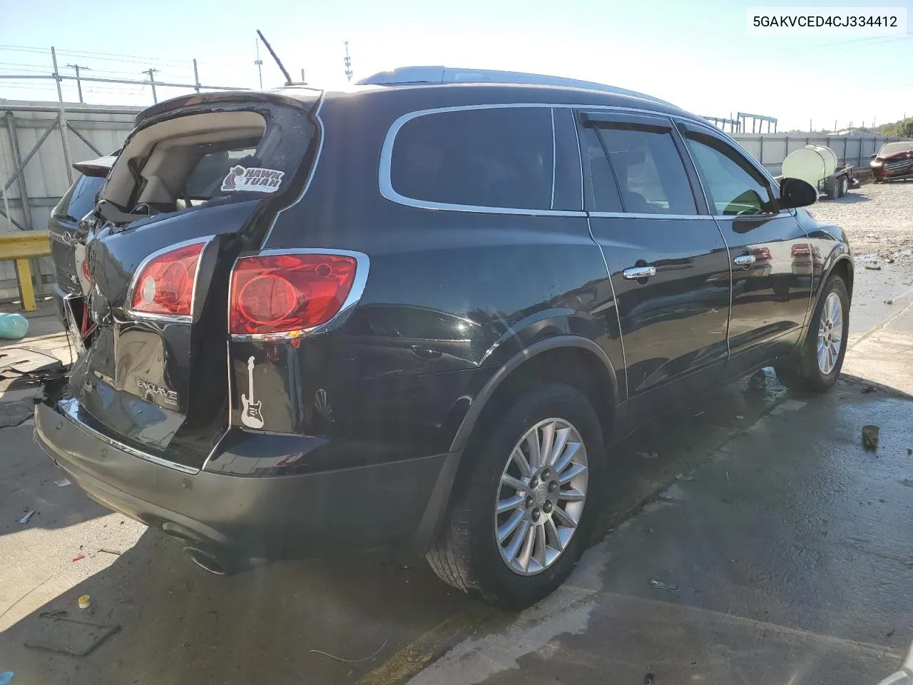 2012 Buick Enclave VIN: 5GAKVCED4CJ334412 Lot: 74616804