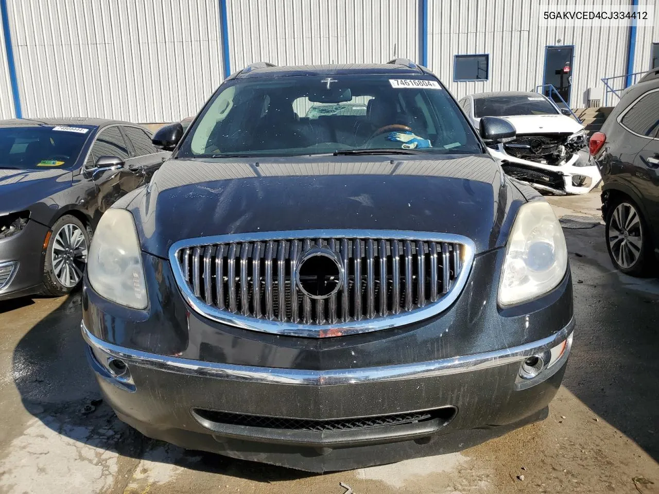 2012 Buick Enclave VIN: 5GAKVCED4CJ334412 Lot: 74616804