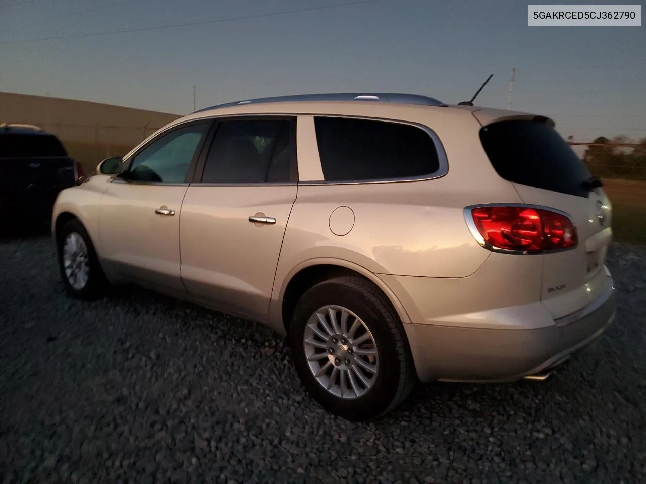 2012 Buick Enclave VIN: 5GAKRCED5CJ362790 Lot: 74838974