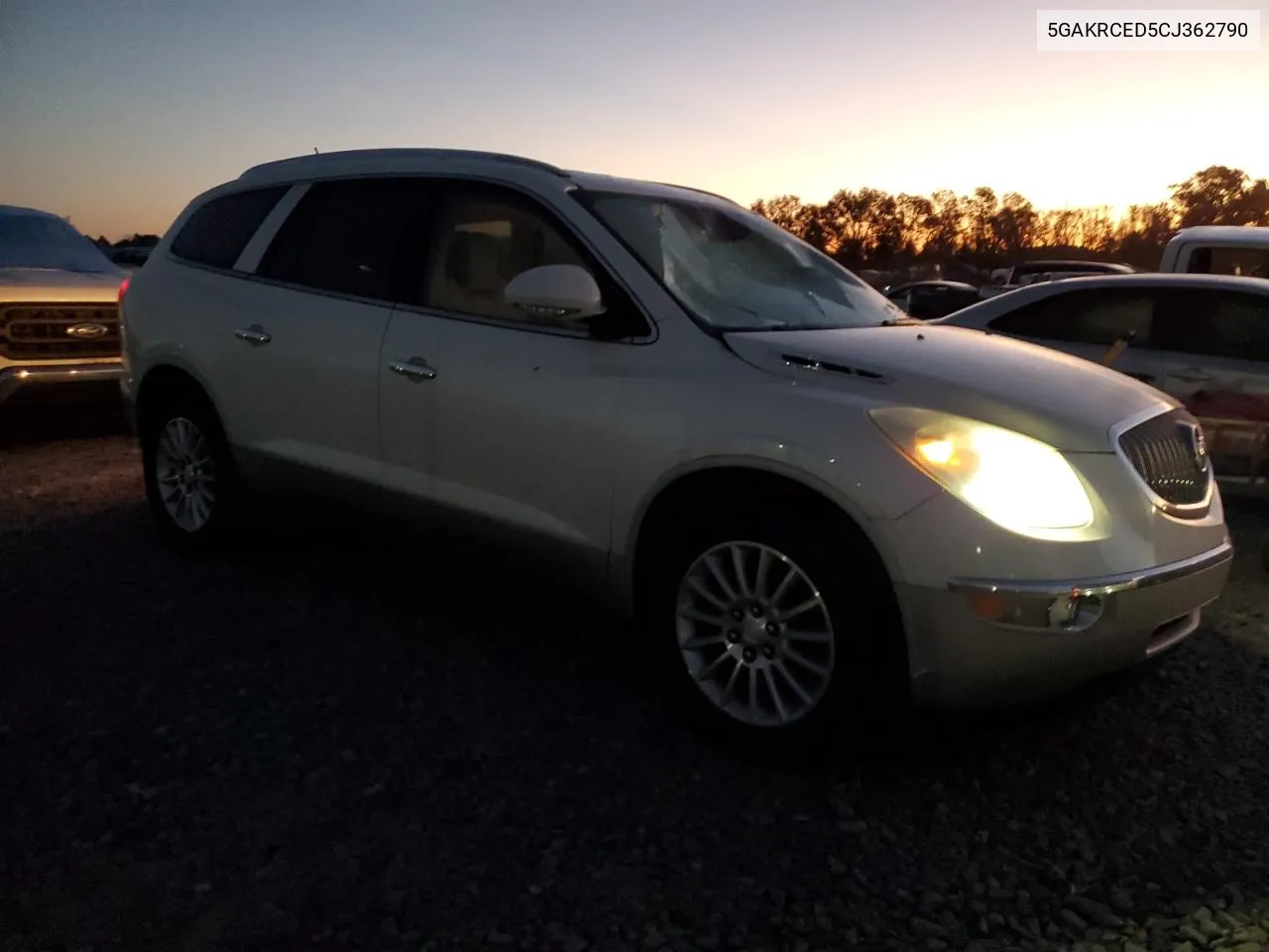 2012 Buick Enclave VIN: 5GAKRCED5CJ362790 Lot: 74838974