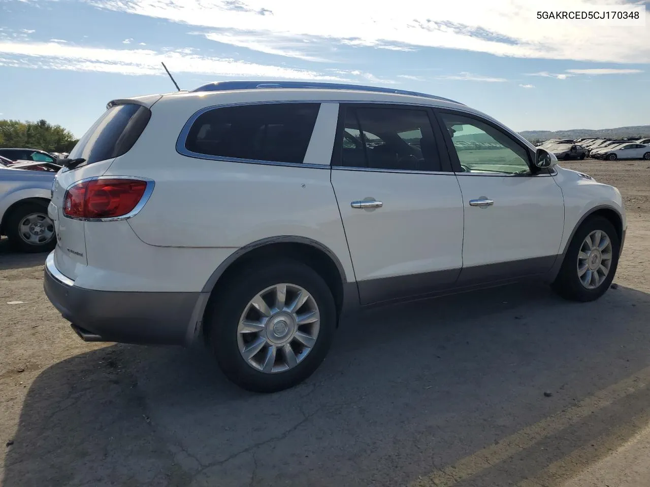 2012 Buick Enclave VIN: 5GAKRCED5CJ170348 Lot: 75261714