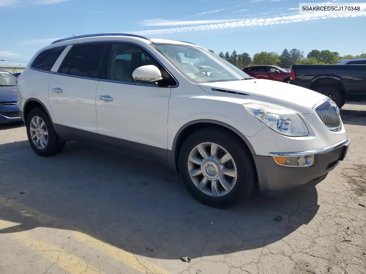 2012 Buick Enclave VIN: 5GAKRCED5CJ170348 Lot: 75261714