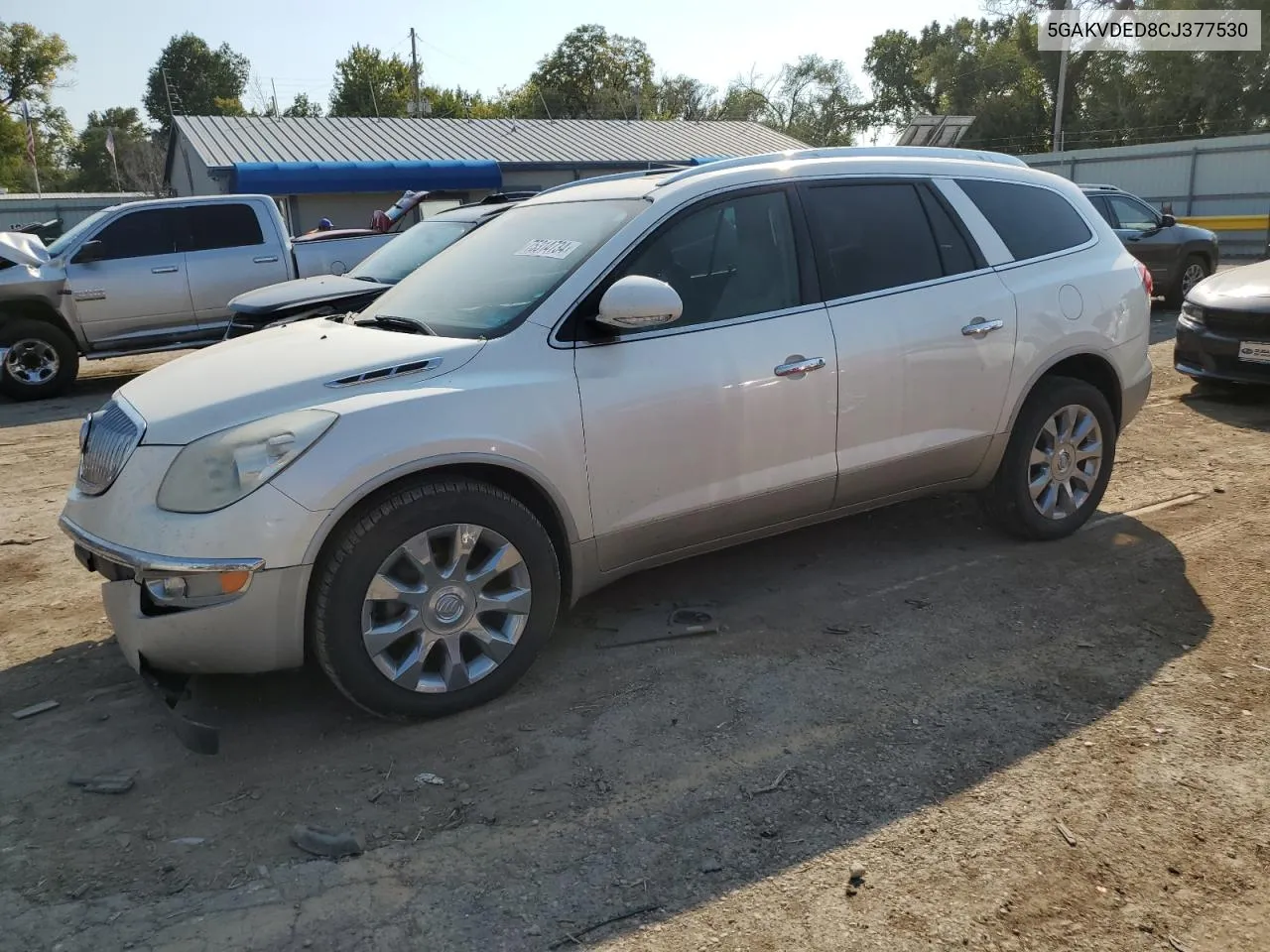 2012 Buick Enclave VIN: 5GAKVDED8CJ377530 Lot: 75314734