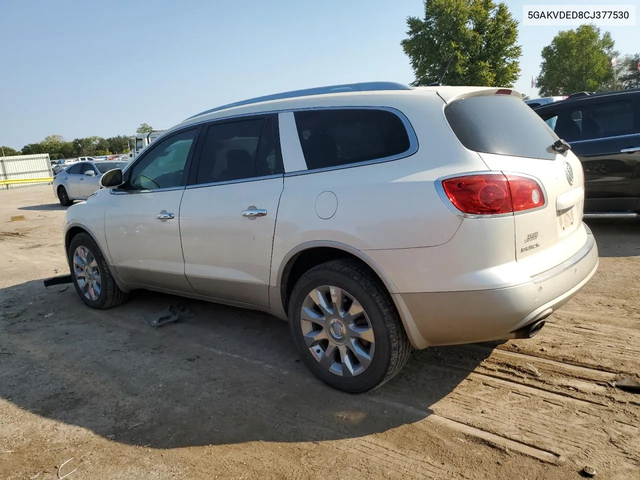 2012 Buick Enclave VIN: 5GAKVDED8CJ377530 Lot: 75314734