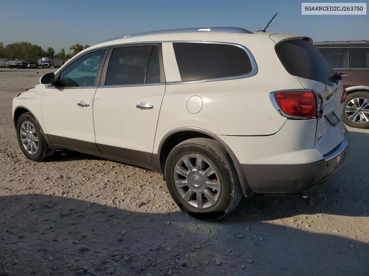 2012 Buick Enclave VIN: 5GAKRCED2CJ263750 Lot: 75507004