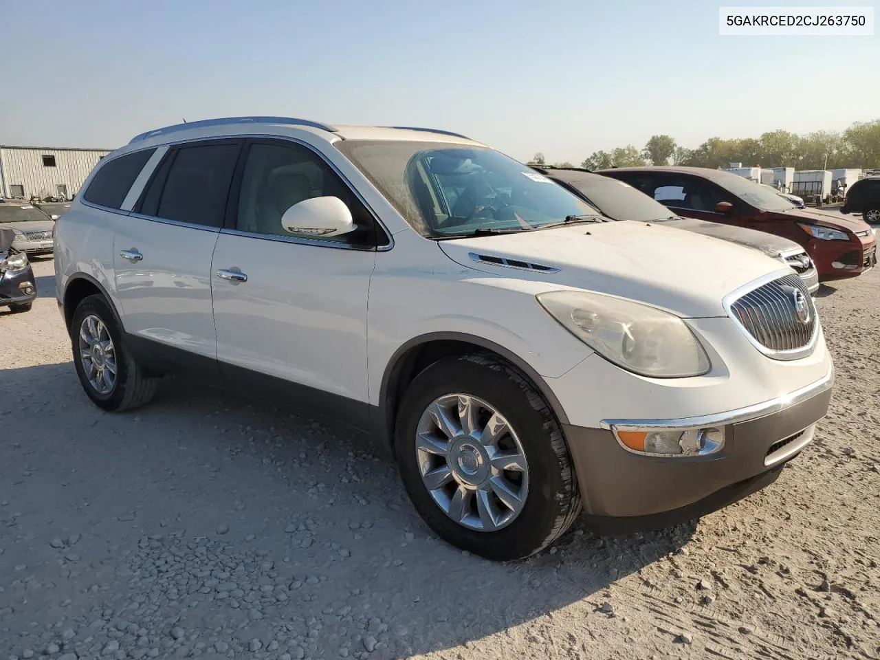 2012 Buick Enclave VIN: 5GAKRCED2CJ263750 Lot: 75507004