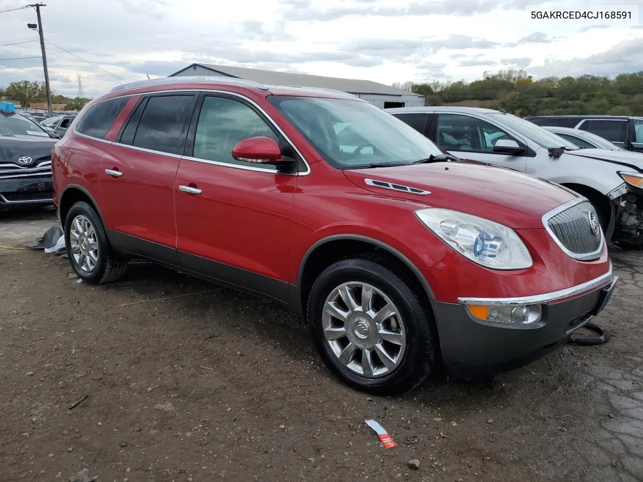 2012 Buick Enclave VIN: 5GAKRCED4CJ168591 Lot: 75555814