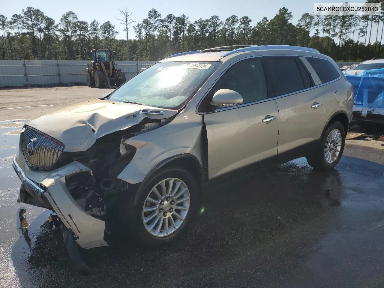 2012 Buick Enclave VIN: 5GAKRCEDXCJ252043 Lot: 75693104