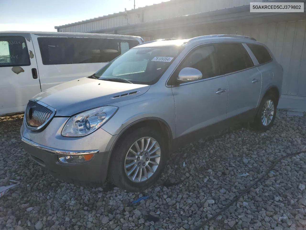 2012 Buick Enclave VIN: 5GAKRCED5CJ379802 Lot: 76109354