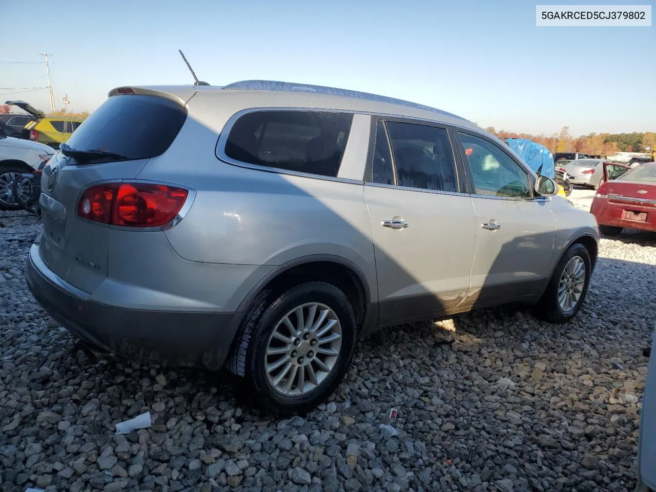 2012 Buick Enclave VIN: 5GAKRCED5CJ379802 Lot: 76109354