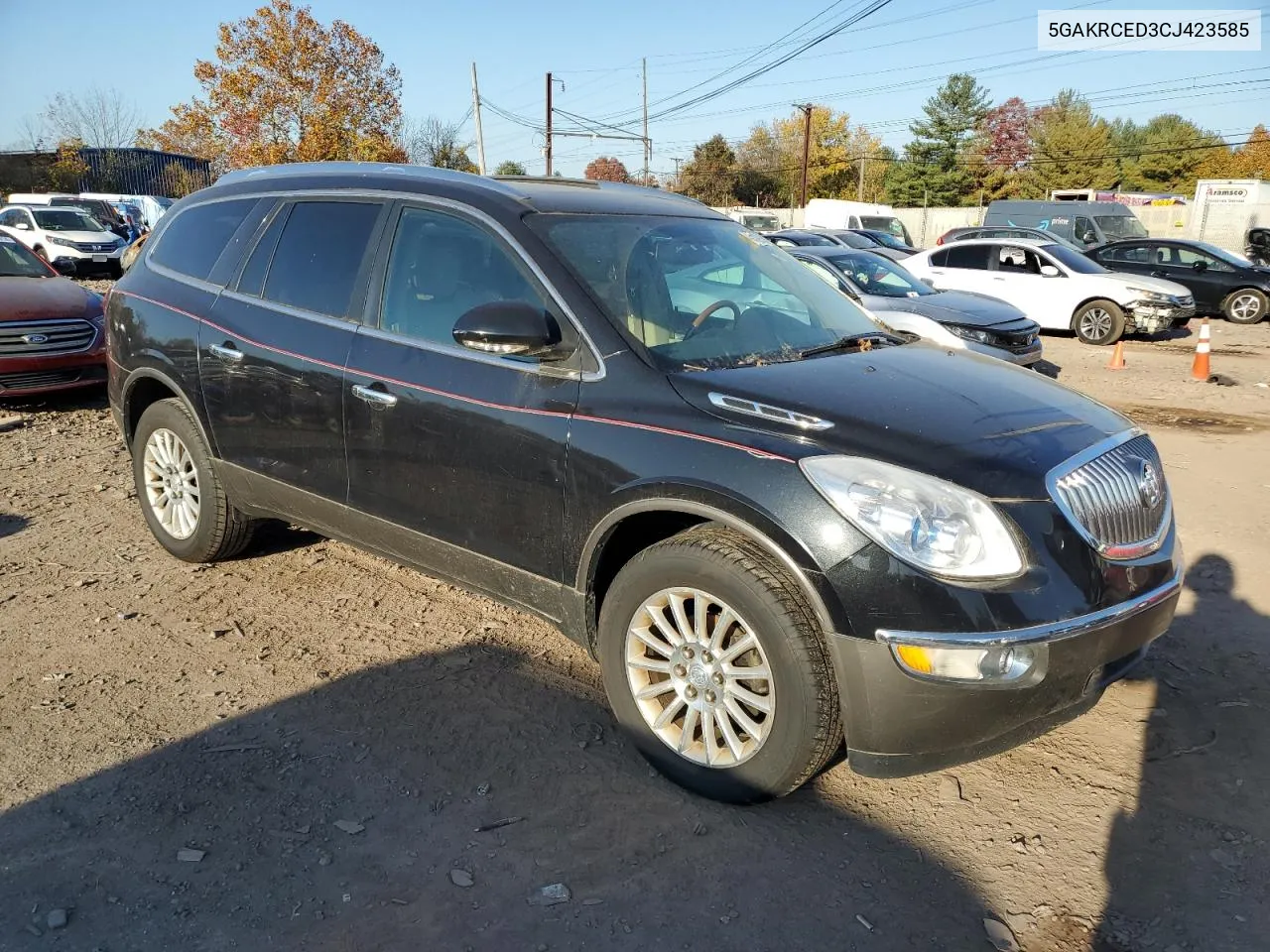 2012 Buick Enclave VIN: 5GAKRCED3CJ423585 Lot: 76419994