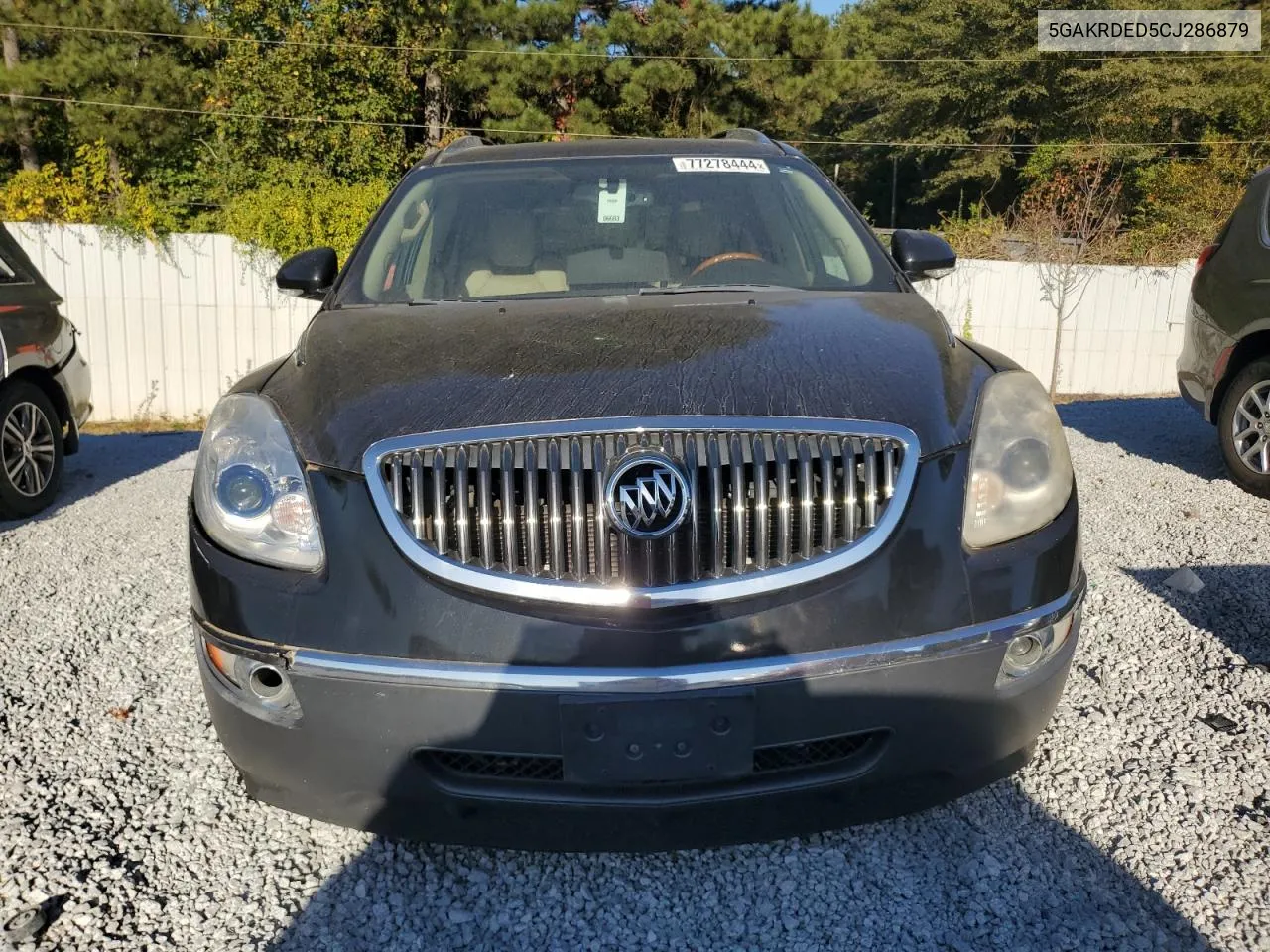 2012 Buick Enclave VIN: 5GAKRDED5CJ286879 Lot: 77278444