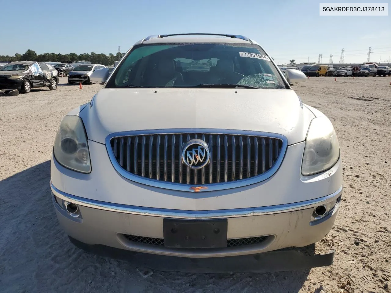 2012 Buick Enclave VIN: 5GAKRDED3CJ378413 Lot: 77351954